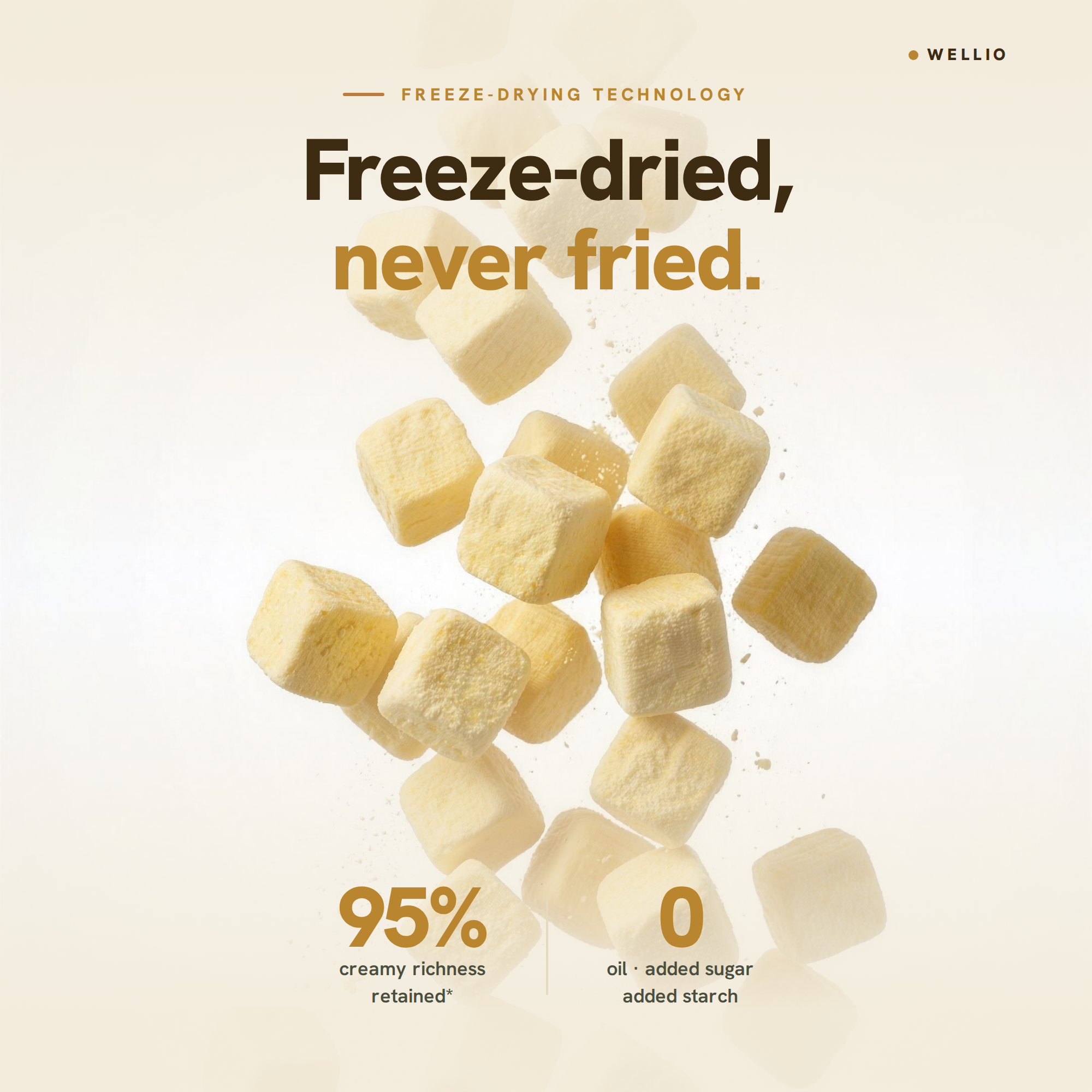 USDA Organic Freeze-Dried Premium Ri6 Durian Fruit Snacks - 100% Real Single-Origin Vietnamese Durian, No Added Sugar, No Oil, Gluten-Free & Vegan, 1.5 oz (42g)