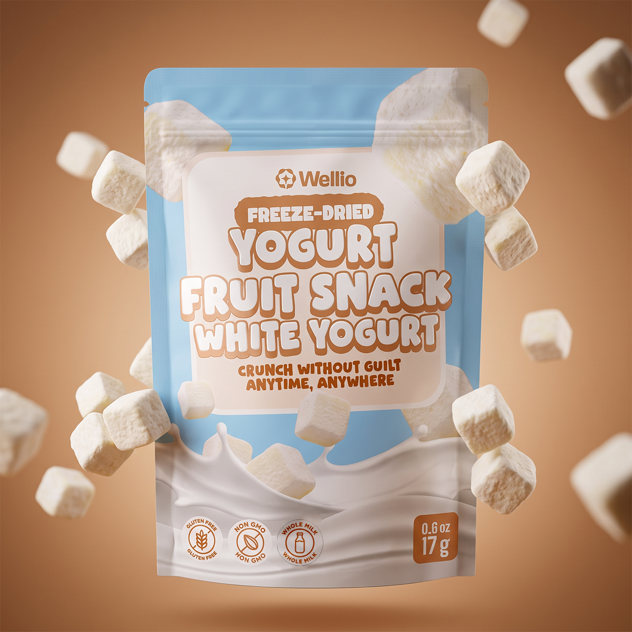 Wellio Freeze-Dried White Yogurt Bites