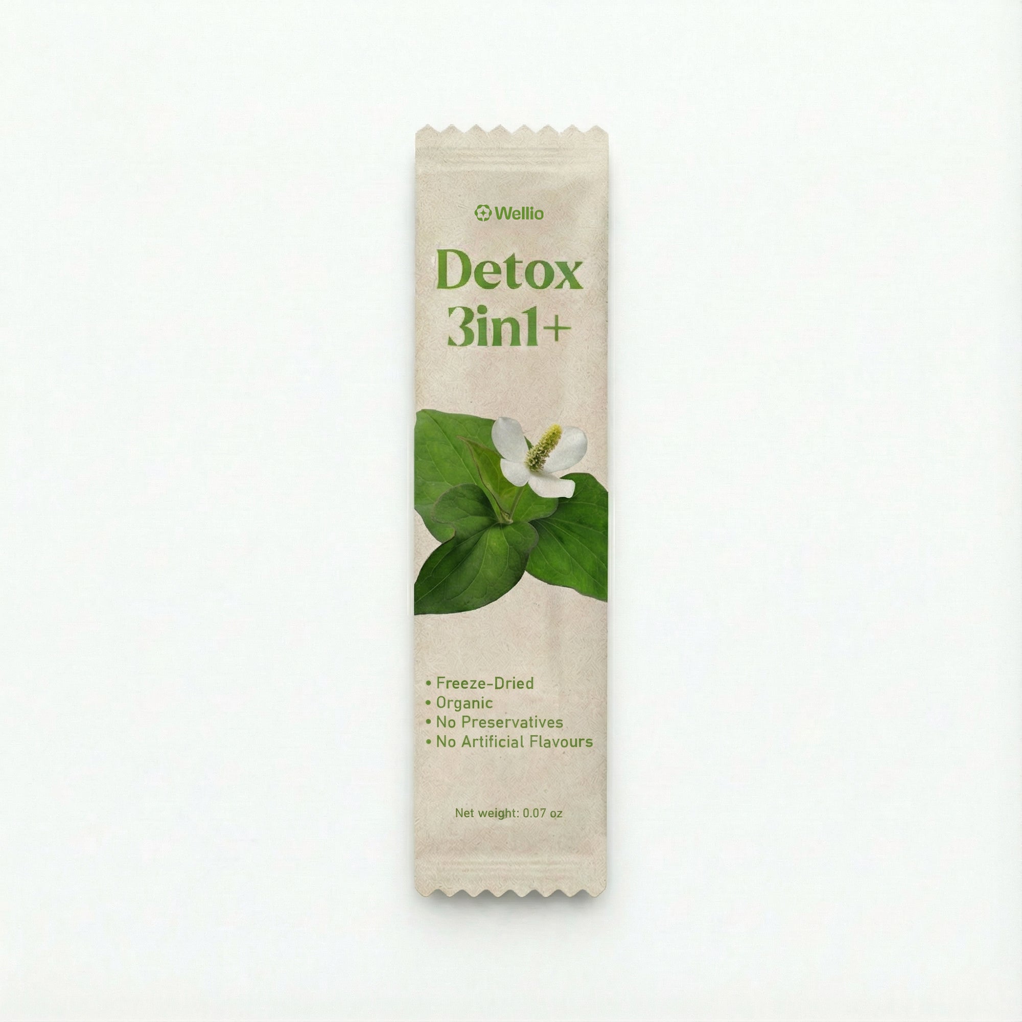 Organic Green Detox 3-in-1+ Powder Sticks | Freeze-Dried Vietnamese Superfoods with Honey
