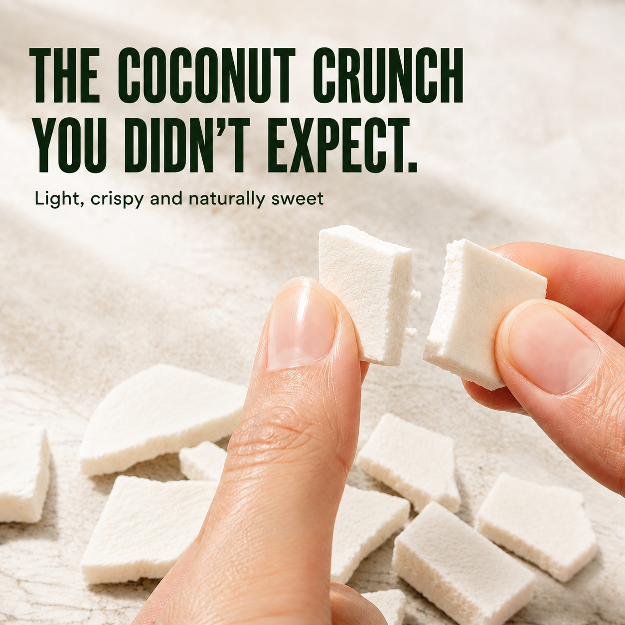 Premium Freeze-Dried Coconut – 100% Pure, No Added Sugar, Keto & Vegan Friendly